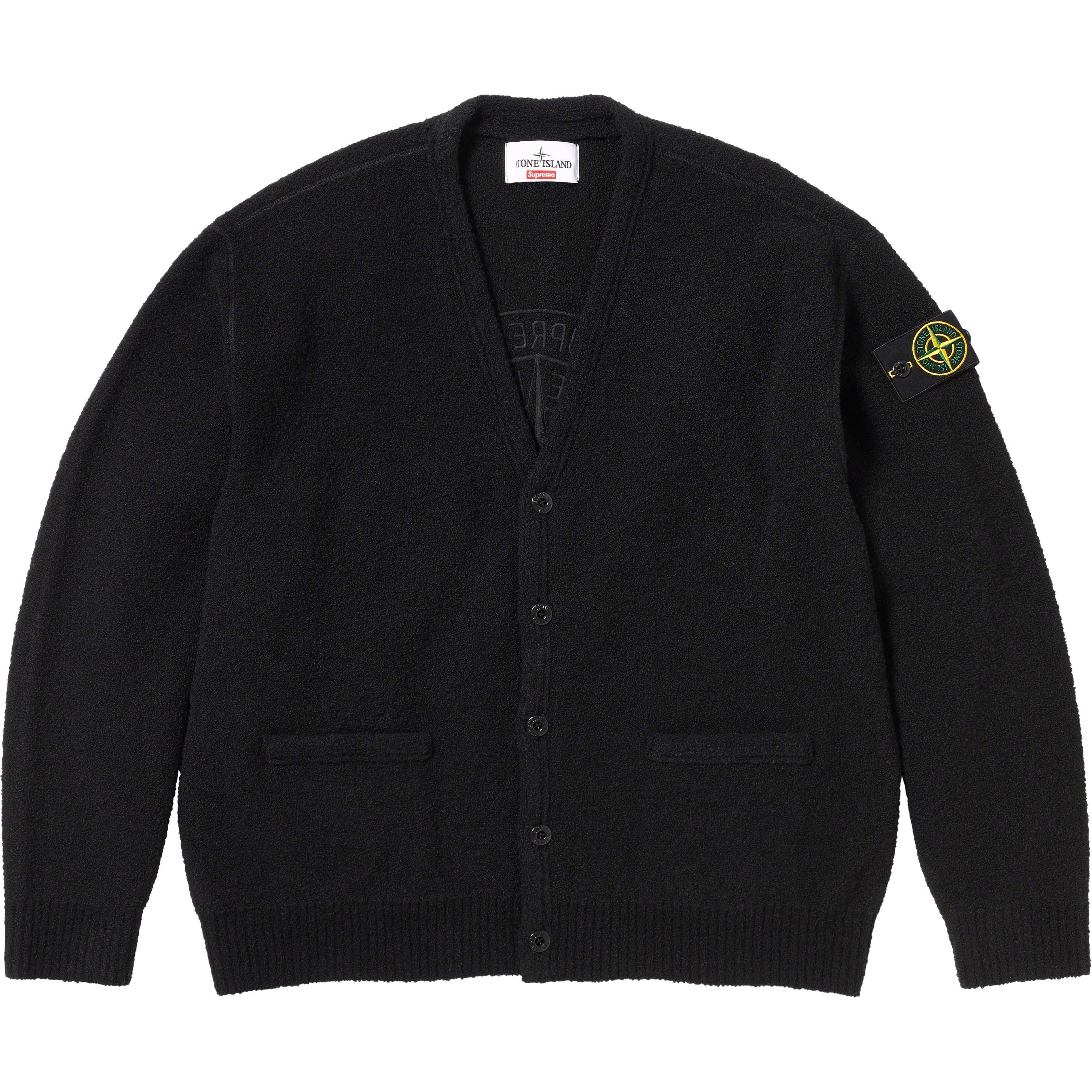 Supreme®/Stone Island® Bouclé Cardigan view 4